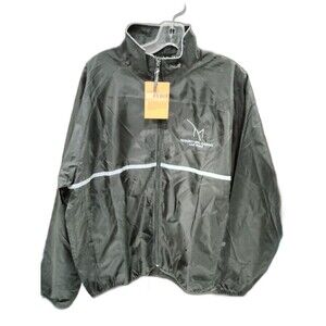 Dunbrook Men's Windbreaker Jacket The M Resort Las Vegas Black Size Medium